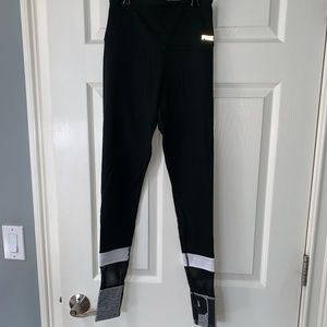 PINK high waisted black ultimate yoga leggings